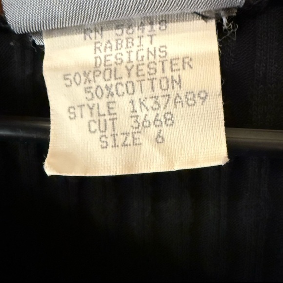 Rabbit Rabbit Rabbit Black Button Down Shirt - Picture 5 of 5